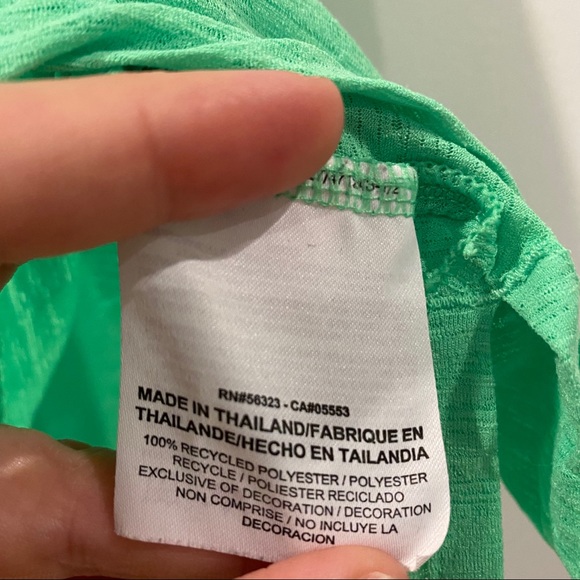 Nike Green Racerback Tank Top - Picture 5 of 5